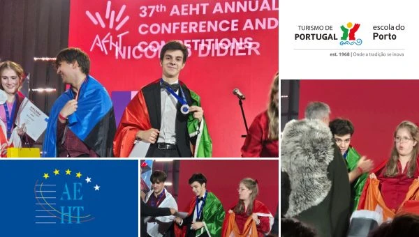 Dinis Silva from the School of Hospitality and Tourism of Porto wins European bronze