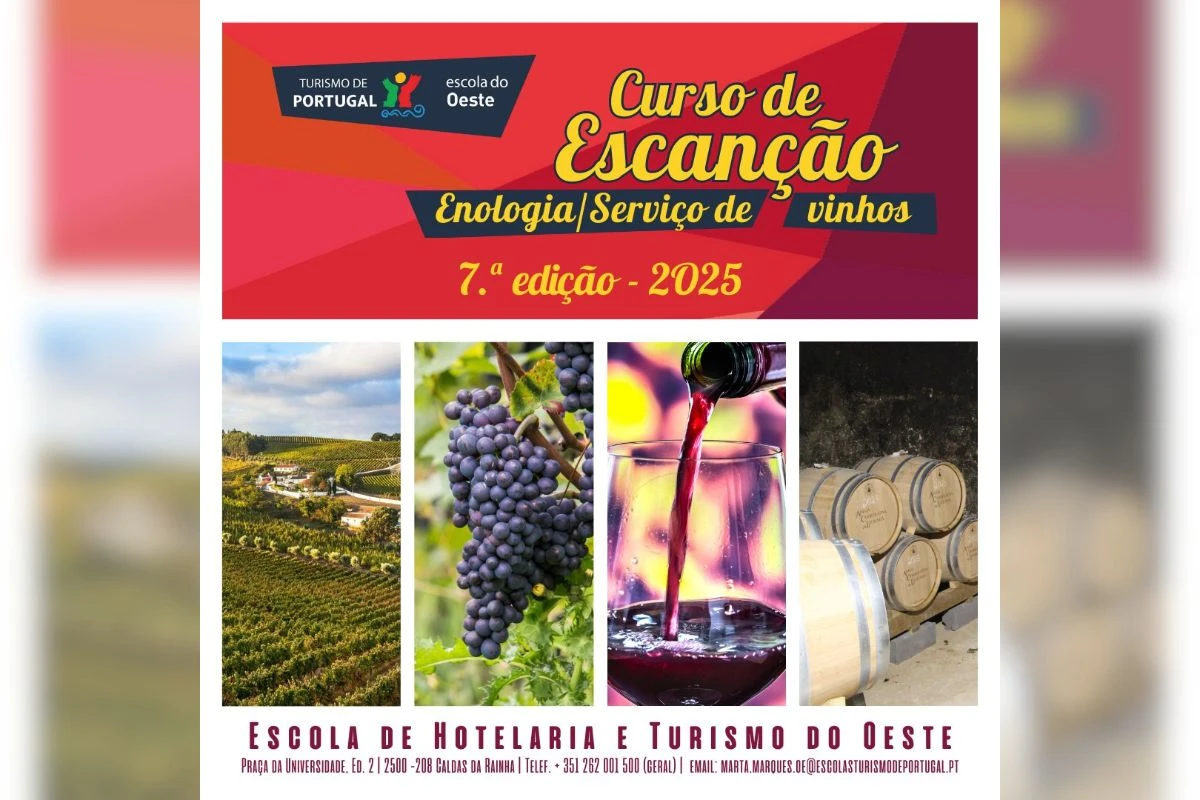 Curso de Escanção - Enologia e Serviço de Vinhos | 7.ª Edição