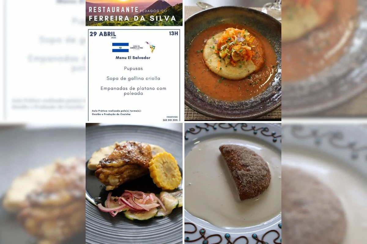 Aula aberta sobre a Gastronomia de El Salvador