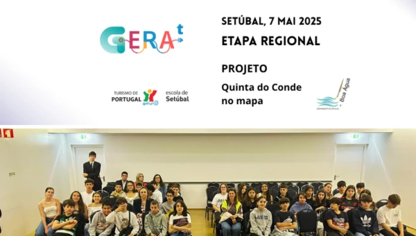 3cB da Escola Básica Integrada da Boa Água representa Setúbal na edição 2024/2025 do GERAt