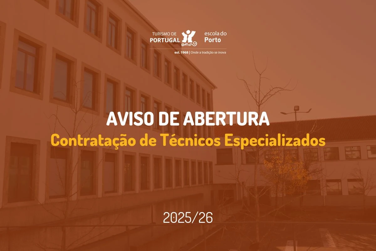 Aviso de Abertura Contratação de Técnicos Especializados 2025/2026