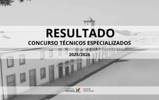 Resultado do Concurso de Técnicos Especializados – Técnico de Cozinha e Pastelaria