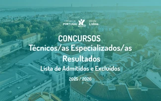 Resultados - Concursos Técnicos Especializados para a Escola de Hotelaria e Turismo de Lisboa