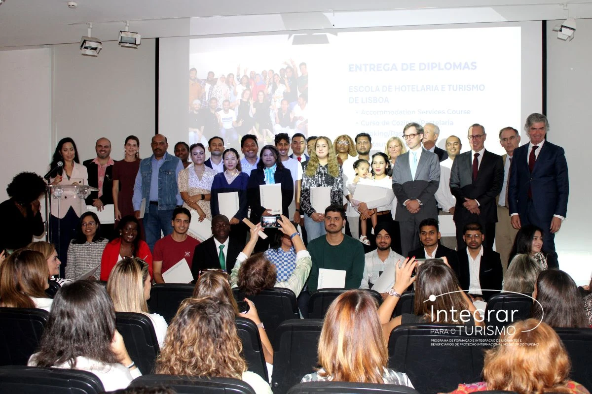 Programa Integrar para o Turismo: 178 diplomados, 93 formados na Escola de Hotelaria e Turismo de Lisboa