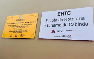 Turismo de Portugal inaugura Escola de Hotelaria e Turismo de Cabinda e internacionaliza formação
