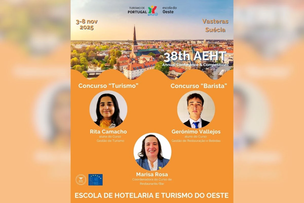 EHTOeste participa na 38.ª AEHT Annual Conference and Competitions