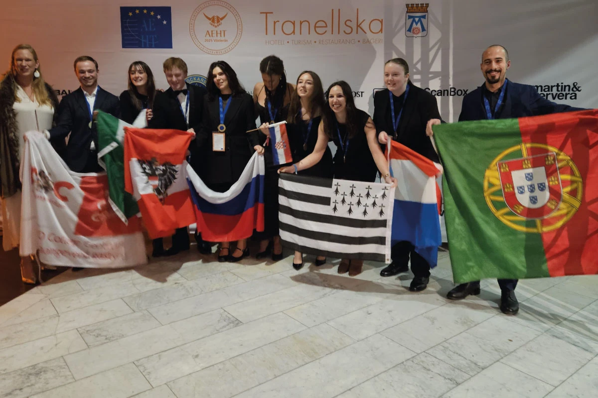 Estudantes das Escolas do Turismo de Portugal conquistam duas medalhas na 38.ª Conferência AEHT