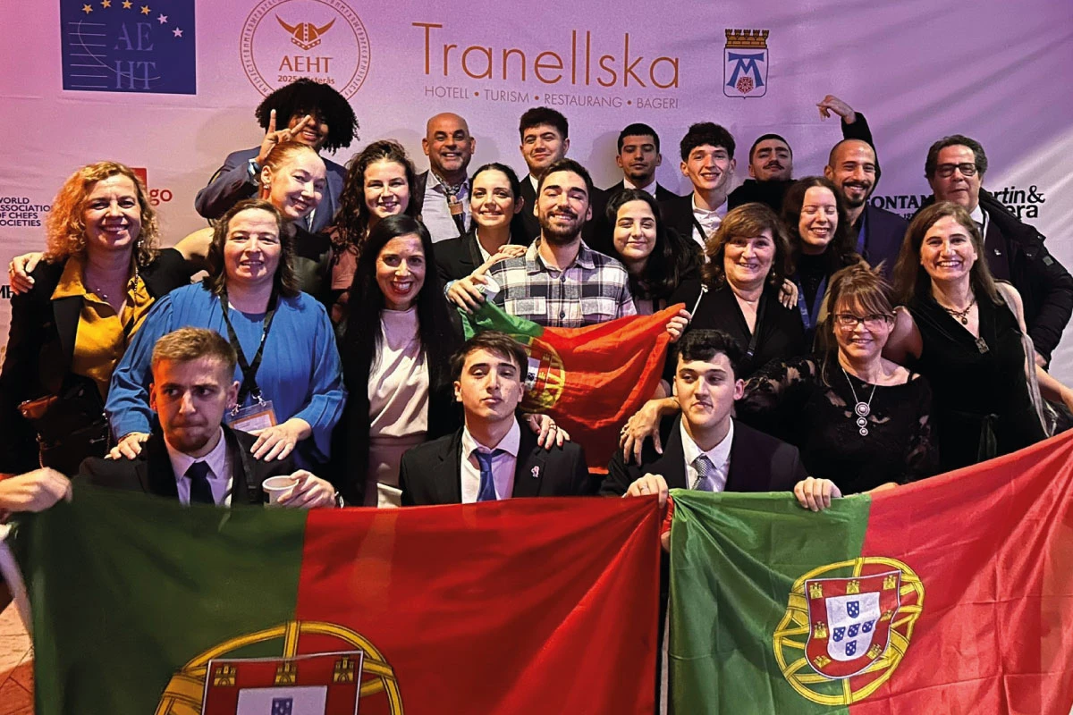 Estudantes das Escolas do Turismo de Portugal conquistam duas medalhas na 38.ª Conferência AEHT