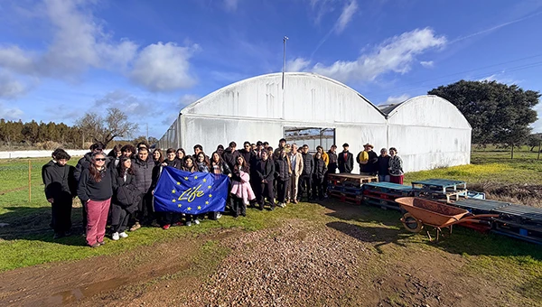 Alunos da EHT Portalegre visitam BioAlentejanices no âmbito do Projeto Growlife