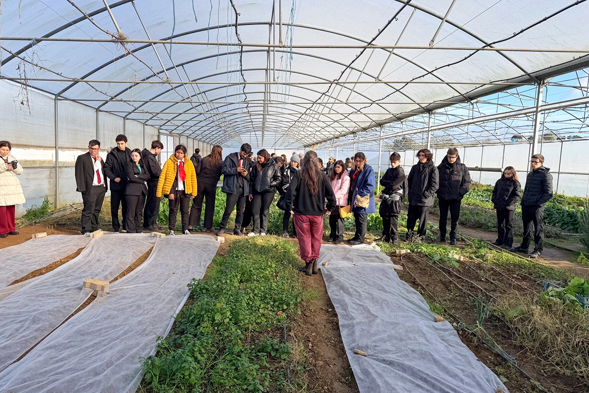 Alunos da EHT Portalegre visitam BioAlentejanices no âmbito do Projeto Growlife