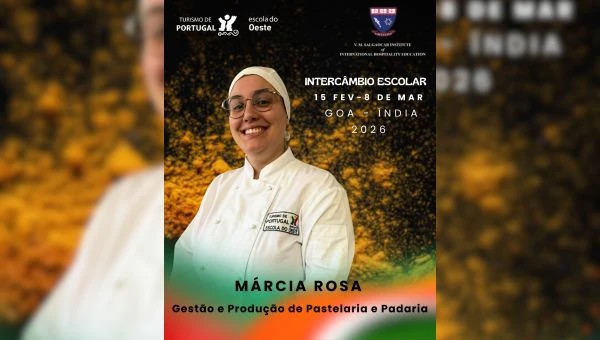 Aluna da EHTOeste participa em intercâmbio escolar na Índia