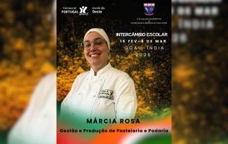 Aluna da EHTOeste participa em intercâmbio escolar na Índia