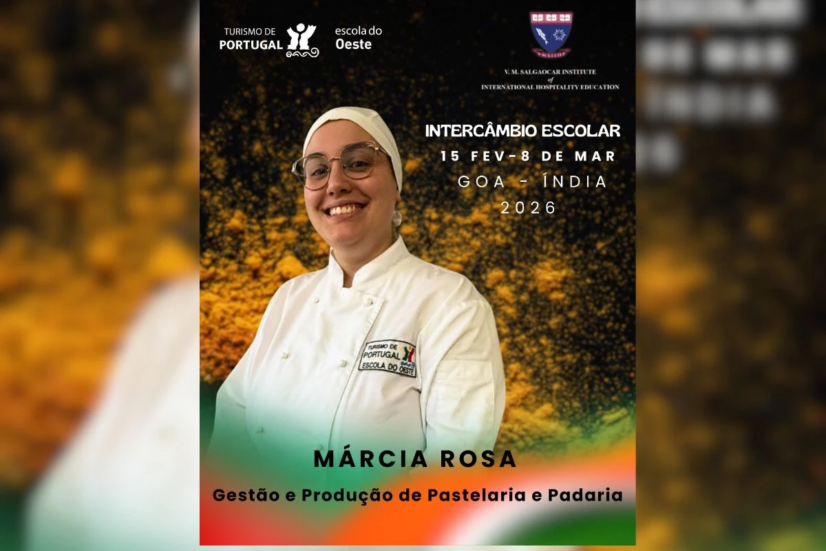 Aluna da EHTOeste participa em intercâmbio escolar na Índia