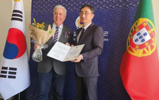 Diretor do DGEM distinguido com louvor público pela Embaixada da República da Coreia em Portugal