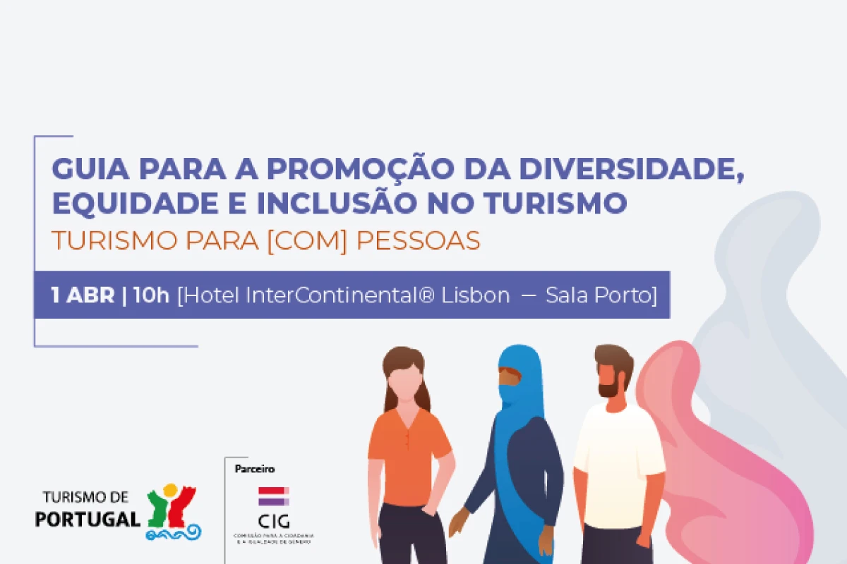 Turismo para [com] pessoas: apresentação do Guia para a Promoção da Diversidade, Equidade e Inclusão no Turismo - 01 abr 2026