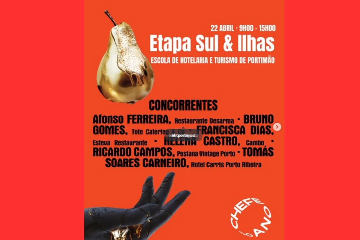 EHT Portimão recebe etapa sul do Chefe Cozinheiro do Ano 2026