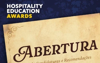 Hospitality Education Awards 2026 - Candidaturas até 15 jun