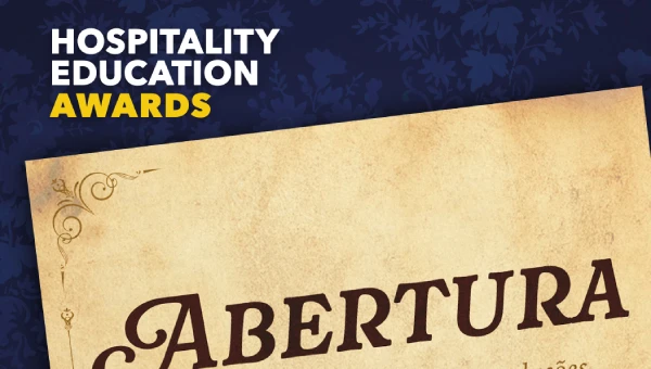 Hospitality Education Awards 2026 - Candidaturas até 15 jun
