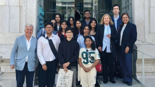 Estudantes de Goa visitam Escolas do Turismo de Portugal