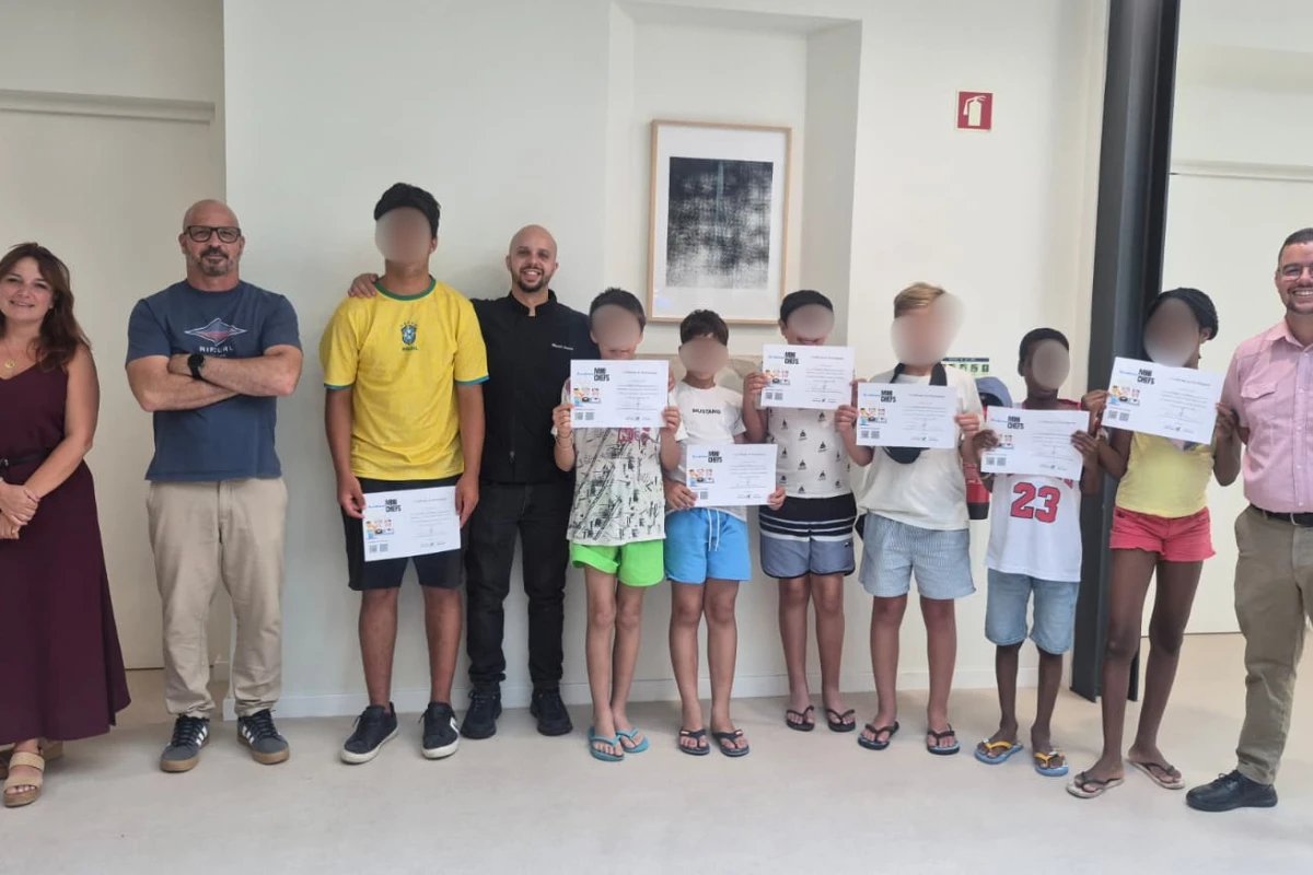 Mais de três centenas de crianças participaram na Academia de Mini Chefs da EHT de Portimão