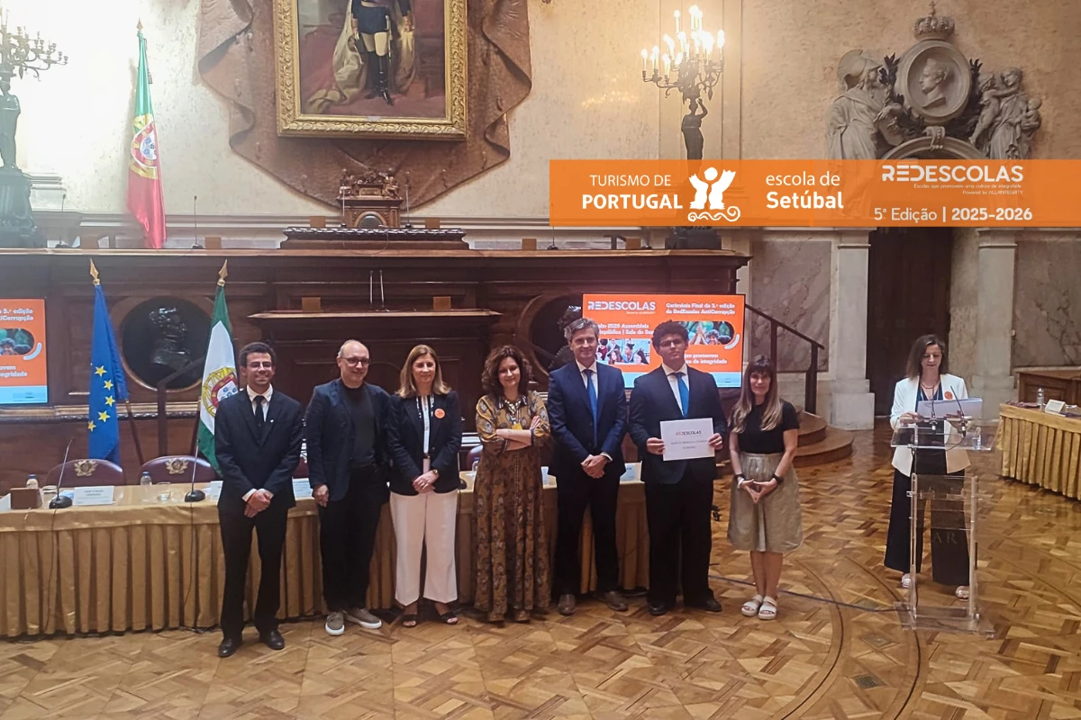 Escola de Hotelaria e Turismo de Setúbal recebe Selo Ouro da RedEscolas AntiCorrupção 