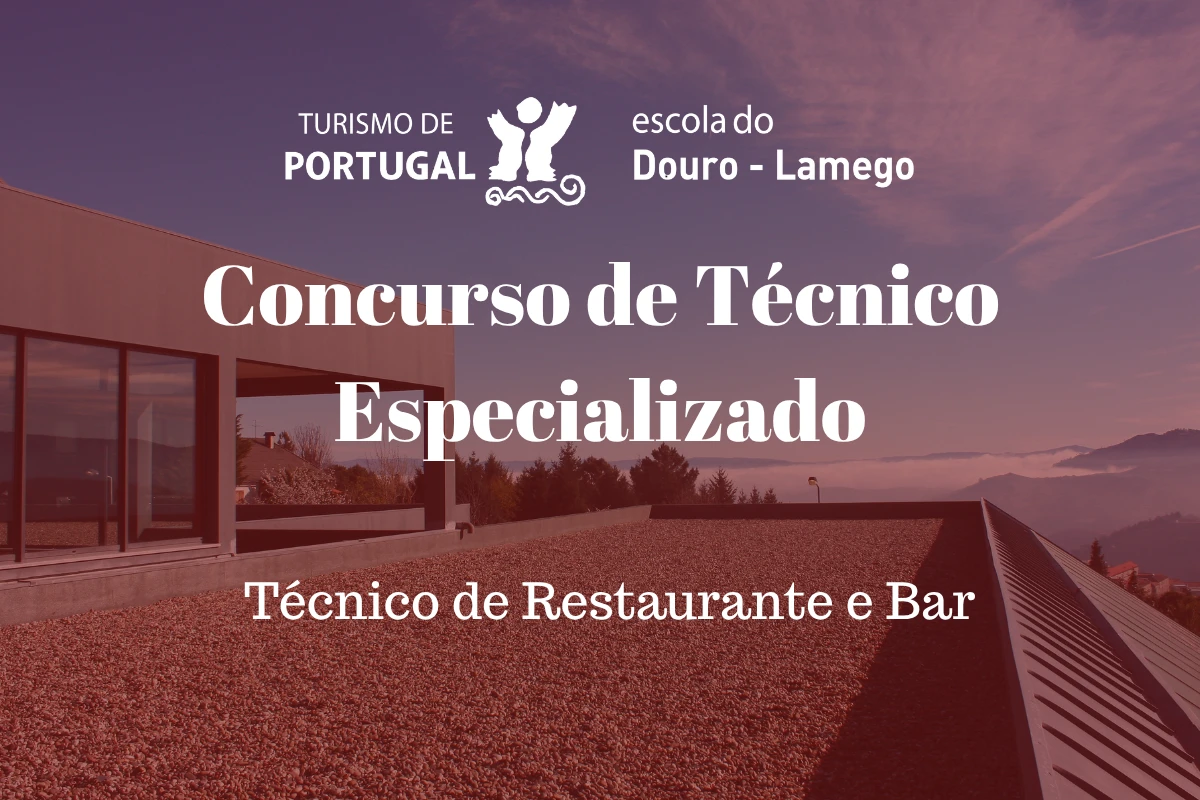 Concurso Técnicos Especializados – Técnico de Restaurante e Bar