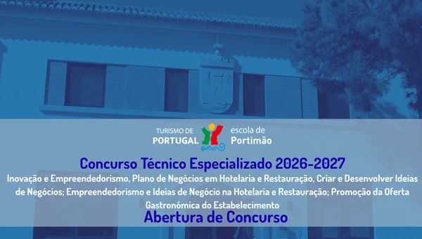 EHT Portimão | Concurso Técnico Especializado 2026/2027 – 