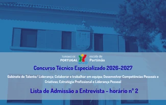 Lista de Admissão a Entrevista - Horário nº 2
