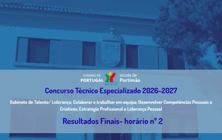 Concurso Técnico Especializado - Resultados Finais - Horário nº 2