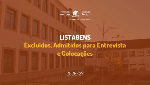 Listas e Resultados do Concurso de Técnicos Especializados 2026/27