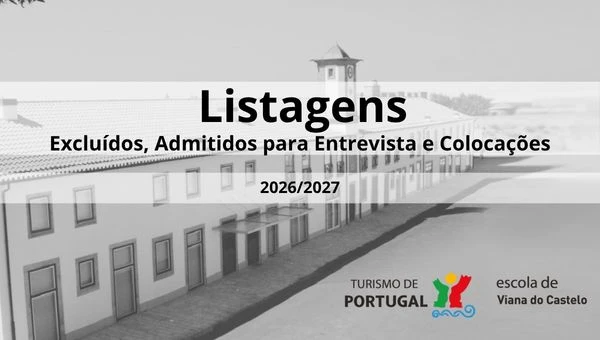 Listas e Resultados do Concurso de Técnicos Especializados 2026/2027