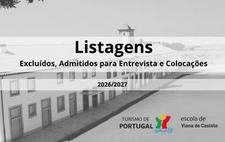 Listas e Resultados do Concurso de Técnicos Especializados 2026/2027