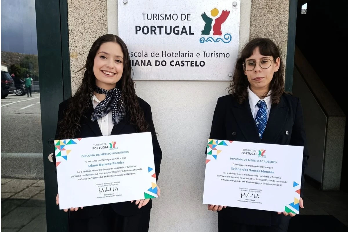 Excelência Académica distingue alunas da EHT Viana do Castelo