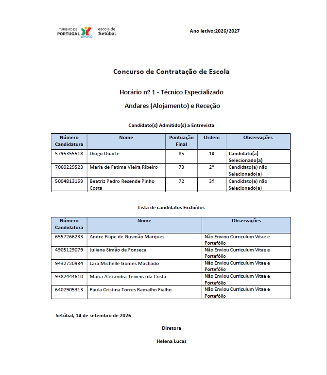 lista final ordenada de candidatos 2026/2027 EHT Setúbal