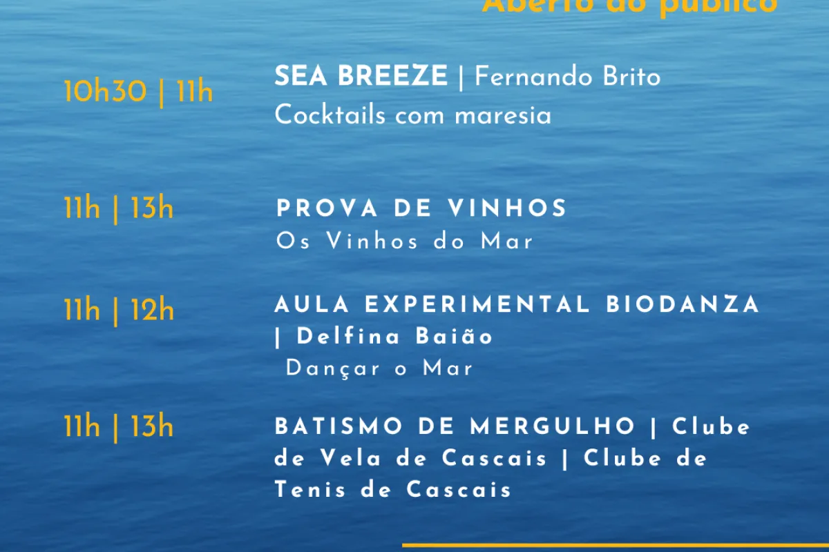 3as Jornadas do Mar na EHT do Estoril. Participe!
